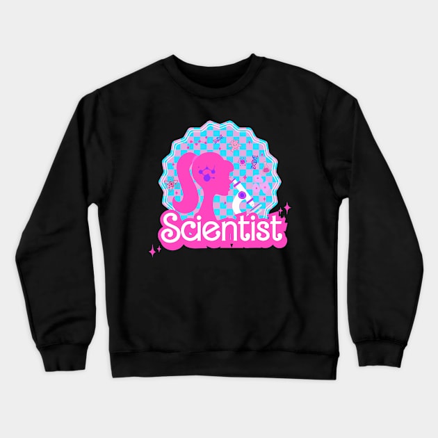 The Lab Is Everything The Forefront Of Saving Live Scientist Crewneck Sweatshirt by artbyGreen